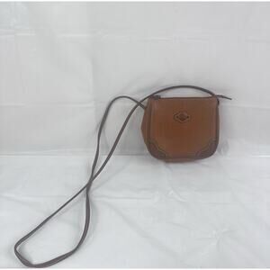 Vintage 1980's 1990's Esprit Crossbody Purse Bag Brown